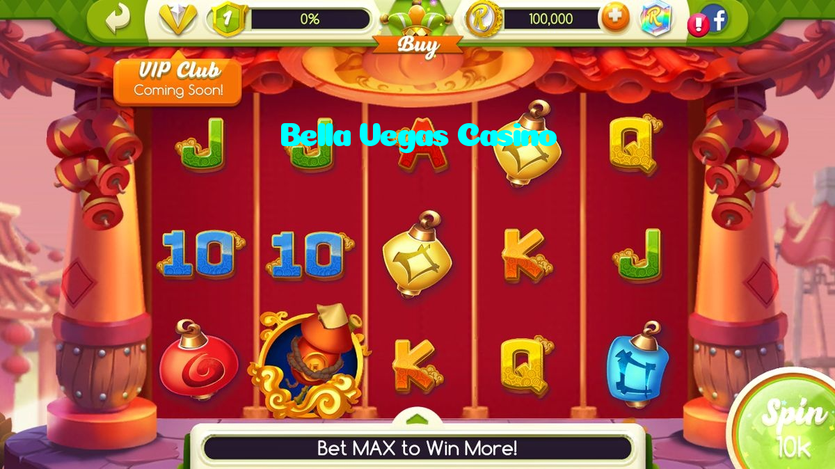 Bella Vegas Casino casino presented on mobile device in Pakistan with slots and live games